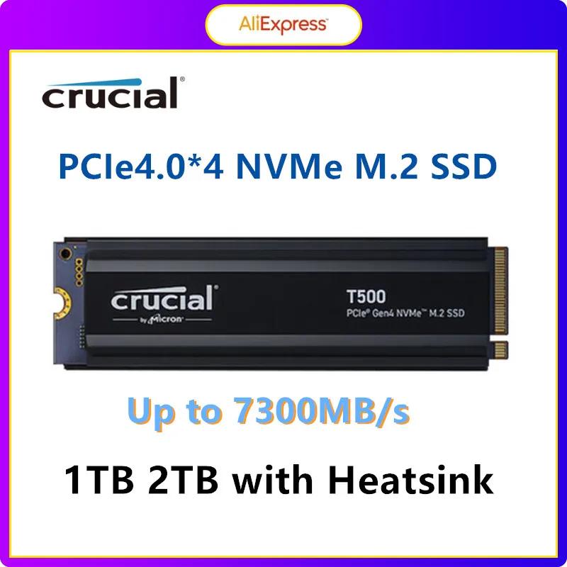  ָ Ʈ ̺, Crucial T500, 濭 1TB 2TB Gen4 NVMe M.2 ӿ SSD PCIe4.0 * 4